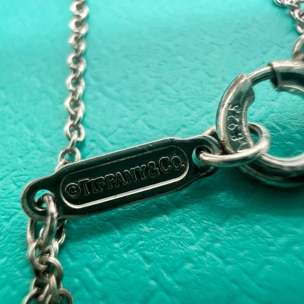 🔴DEAL OF THE MONTH🔴2 Authentic TIFFANY &Co Silver Heart Pendents Necklaces🔴 - Picture 8 of 14